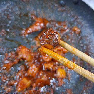 자연풍미 문어직화볶음 3종 (불고기, 불곱창, 치즈불닭) — 5점을 준 리뷰어가 2022년 6월 올린 사용 사진