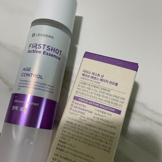 리더스코스메틱 리더스 퍼스트 샷 액티브 에센스 에이지 컨트롤 — 5점을 준 리뷰어가 2021년 12월 올린 사용 사진
