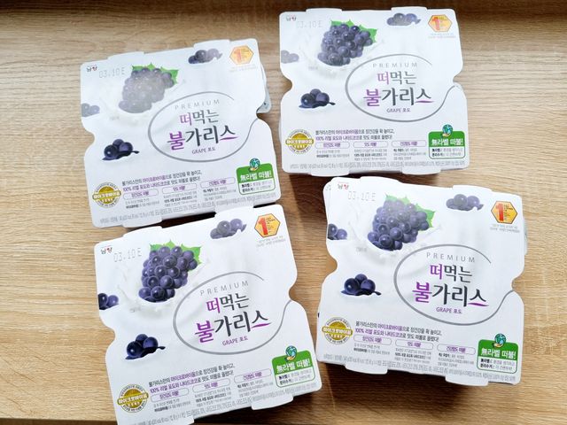 떠먹는 불가리스 4종 리뷰 사진