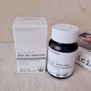 메디타민 원헌드레드 MSM 2000 — 5점을 준 리뷰어가 2021년 8월 올린 사용 사진