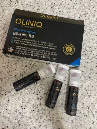 올리닉 울트라비타액션 — 5점을 준 리뷰어가 2021년 8월 올린 사용 사진