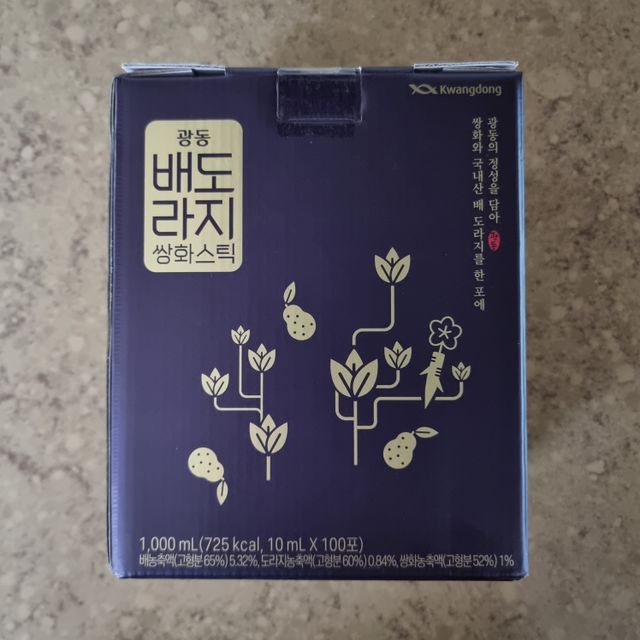 나우 [광동] 배도라지 쌍화스틱 10mL x 100포 리뷰 사진