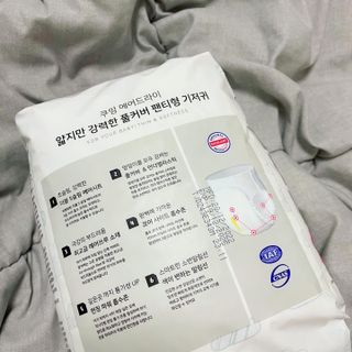 쿠잉 에어드라이  풀커버 팬티기저귀 (L/XL/XXL/XXXL) 1팩 — 5점을 준 리뷰어가 2023년 3월 올린 사용 사진