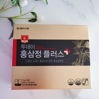 서울약사신협_투데이홍삼정플러스스틱_10g x 30포 — 5점을 준 리뷰어가 2021년 5월 올린 사용 사진