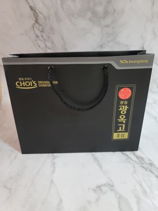 광동제약 [광동] 광옥고 홍삼 본 밸런스 30포 + 쇼핑백 — 5점을 준 리뷰어가 2021년 12월 올린 사용 사진
