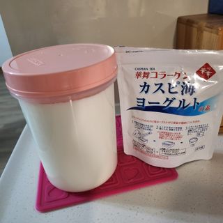 하나마이 [BEST 판매율 1위] 카스피해 유산균 종균_발효기가 필요없이 간편하게 만들어 먹는 요거트 생유산균 — 3점을 준 리뷰어가 2023년 3월 올린 사용 사진