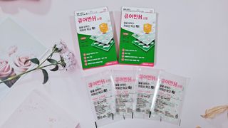 [큐어반H 스팟] 자외선 99프로 차단되는 스틱타입 스팟밴드(1팩 / 66매입) — 5점을 준 리뷰어가 2022년 11월 올린 사용 사진