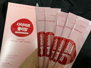 MF[어니스트바디] 다이어트 젤리밤 — 5점을 준 리뷰어가 2023년 12월 올린 사용 사진