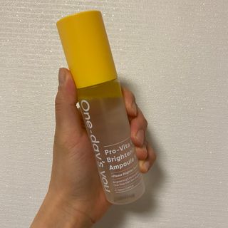 원데이즈유 프로 바이타 씨 브라이트닝 앰플 미스트 — 4점을 준 리뷰어가 2021년 1월 올린 사용 사진