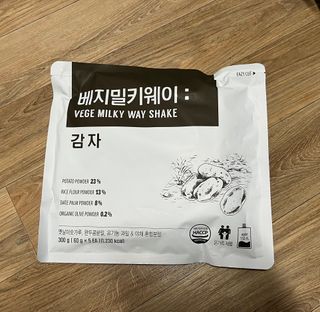 클린24시간 베지밀키웨이 감자 쉐이크 1세트 (5개) — 5점을 준 리뷰어가 2022년 8월 올린 사용 사진