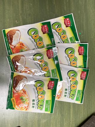 [유픽] 코코넛 커리부터 칵테일까지, 춘광 코코넛 크림 파우더 3입, 2세트, 총 6개 — 5점을 준 리뷰어가 2021년 2월 올린 사용 사진