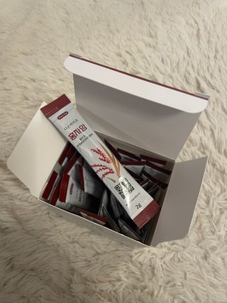하루 1포로 콜레스테롤, 유산균, 고역가 소화효소까지 한번에 섭취! 다온바이오 홍자임 1개월분(30포) — 5점을 준 리뷰어가 2023년 1월 올린 사용 사진