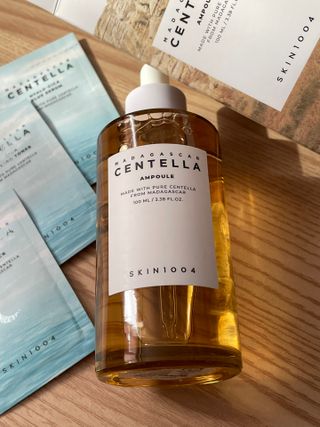 [스킨1004] 마다가스카르 센텔라 앰플 100ml — 5점을 준 리뷰어가 2024년 5월 올린 사용 사진