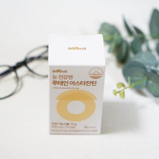 소버스 눈건강엔 루테인 아스타잔틴 — 3.5점을 준 리뷰어가 2021년 1월 올린 사용 사진