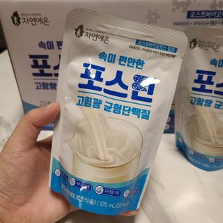 자연에온 마시는 프로틴 고함량 균형단백질 음료 포스틴 125ml 10개입 1BOX — 5점을 준 리뷰어가 2021년 4월 올린 사용 사진