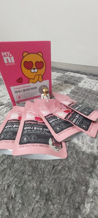 일동제약 마이니 마이니 늘씬날씬 콜라겐 세트 — 5점을 준 리뷰어가 2021년 2월 올린 사용 사진