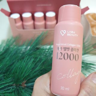 랩앤뷰티 메가 벨벳 콜라겐 12000 — 5점을 준 리뷰어가 2021년 5월 올린 사용 사진
