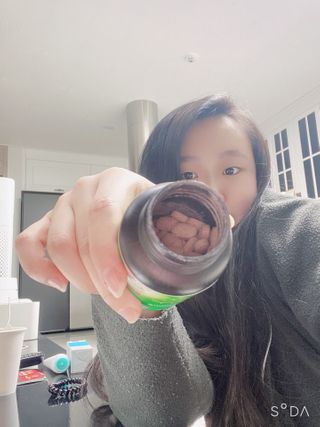 슬림플래닛 녹차카테킨 500mg 애프터밀 — 4점을 준 리뷰어가 2021년 2월 올린 사용 사진