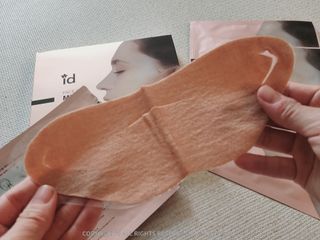 아이디플라코스메틱 아이디 페이스핏 마이너스 밴드 v2 — 4점을 준 리뷰어가 2022년 5월 올린 사용 사진