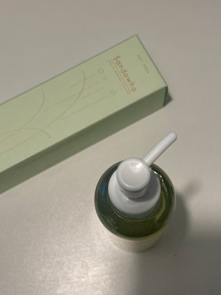 스킨큐어 산다화 순한 클렌징 동백 오일 200ml — 4점을 준 리뷰어가 2023년 2월 올린 사용 사진