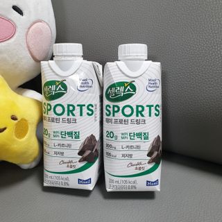 셀렉스스포츠 셀렉스 스포츠 웨이 프로틴 초콜릿 _ 330ml x 12팩 — 5점을 준 리뷰어가 2021년 3월 올린 사용 사진