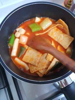 응큼떡볶이 — 4점을 준 리뷰어가 2021년 3월 올린 사용 사진
