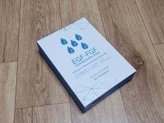 Dr.느루벗 느루벗 EGF FGF 스킨 리커버리 마스크 10장 — 5점을 준 리뷰어가 2021년 4월 올린 사용 사진