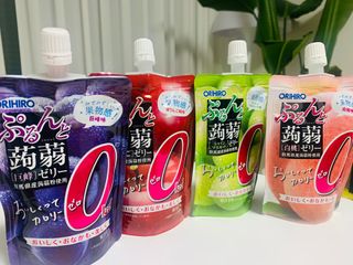 ORIHIRO 오리히로 곤약젤리 제로칼로리 130g 4종 4팩(맛별로 1팩씩) — 5점을 준 리뷰어가 2022년 12월 올린 사용 사진