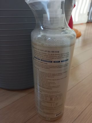 고위드올인원 세탁세제 1000ml — 4점을 준 리뷰어가 2021년 5월 올린 사용 사진