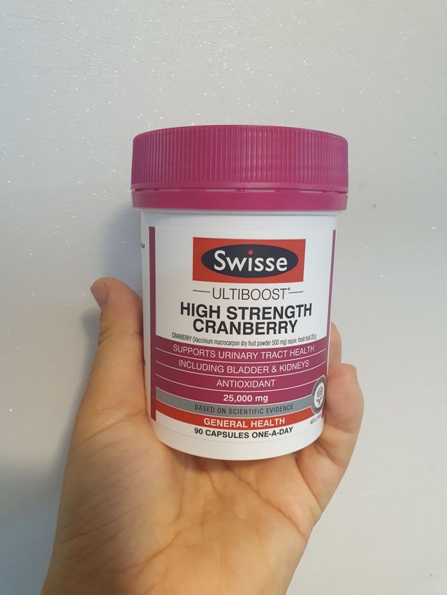 스위스 고함량 크랜베리 25000mg 90정 리뷰 사진