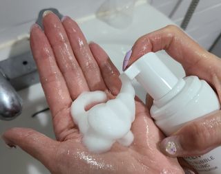 파시랩 그린 플러스 락토 버블 필링 — 4점을 준 리뷰어가 2021년 5월 올린 사용 사진