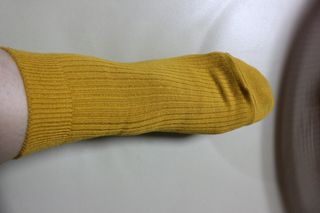 [사이즈가 있는 양말 필로이] 남/여 골지 발목 양말 4족 세트 남【S, M, L, XL】여【S, M, L】_컬러 랜덤 — 5점을 준 리뷰어가 2022년 6월 올린 사용 사진
