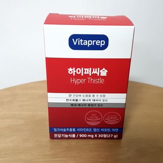 뉴트리션팩토리 비타프렙 하이퍼씨슬 밀크씨슬 900mg — 4점을 준 리뷰어가 2021년 7월 올린 사용 사진