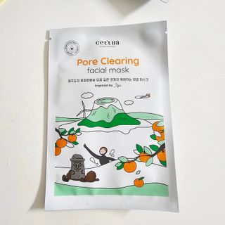 세뚜아(Cettua) [세뚜아] 포어 클리어링 마스크 Cettua Pore Clearing facial mask 5매 — 5점을 준 리뷰어가 2024년 4월 올린 사용 사진