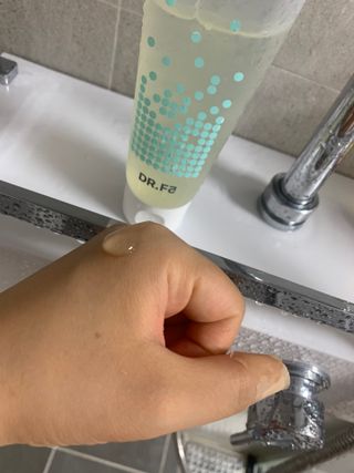 닥터에프파이브 젤리스크럽 소프트 클렌징폼 120ml — 5점을 준 리뷰어가 2022년 7월 올린 사용 사진