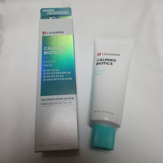 리더스코스메틱 리더스 카밍 바이오틱스 크림 마스크 — 4점을 준 리뷰어가 2021년 2월 올린 사용 사진