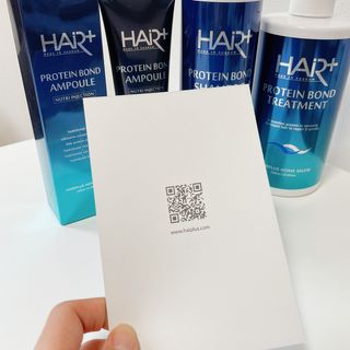 헤어플러스 단백질탈모샴푸 500ml+단백질본드앰플 145ml — 4.5점을 준 리뷰어가 2021년 3월 올린 사용 사진
