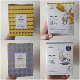 (주)쟈뎅 쟈뎅 클래스 핸드 드립 커피 10P 2종_디카페인 1종+랜덤 플레이버 1종 — 5점을 준 리뷰어가 2021년 3월 올린 사용 사진