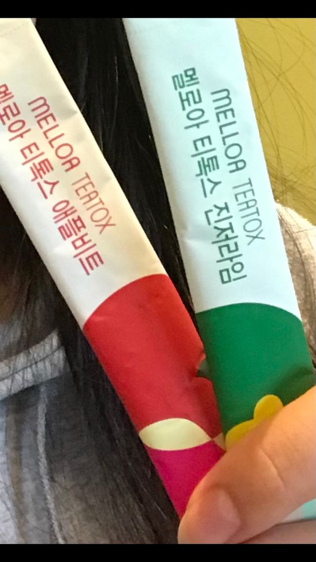 상큼하게 가벼워질 땐 멜로아티톡스 애플비트 진저라임 리뷰 사진