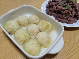 펀쿡 닭양쌈, 닭가슴살 양배추 쌈 280g 2팩 — 4점을 준 리뷰어가 2021년 1월 올린 사용 사진