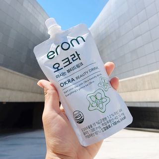 [이롬] 오크라 마시는 뷰티드링크 100mL x 20입 — 5점을 준 리뷰어가 2022년 9월 올린 사용 사진