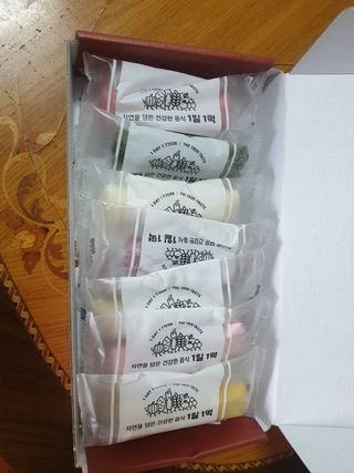 [푸디푸디] 1일1떡!  가래떡 낱개포장 아침식사 식사대용! 7종 세트 혼합 (1BOX=14개입) — 5점을 준 리뷰어가 2022년 4월 올린 사용 사진