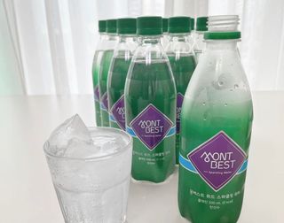 몽베스트 Montbest with Sparkling water Plain 20병 — 5점을 준 리뷰어가 2022년 10월 올린 사용 사진