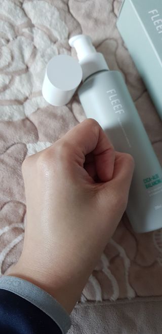 플리프 시카-알로에 밸런싱 올인원 200ml — 5점을 준 리뷰어가 2021년 2월 올린 사용 사진