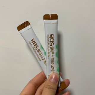닥터s 멀티포스트바이오틱스 — 3점을 준 리뷰어가 2021년 3월 올린 사용 사진