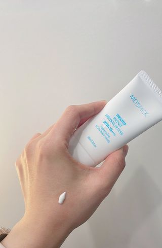 엠디스픽 무향자차 수분 선크림 PSF50+ PA++++ 50ml — 5점을 준 리뷰어가 2023년 3월 올린 사용 사진