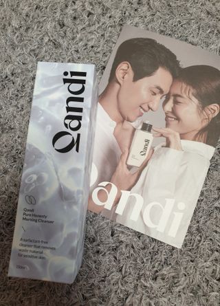 헤어플러스 콴디 아침세안제 폼클렌징 퓨어 어니스티 모닝클렌저 — 5점을 준 리뷰어가 2021년 7월 올린 사용 사진