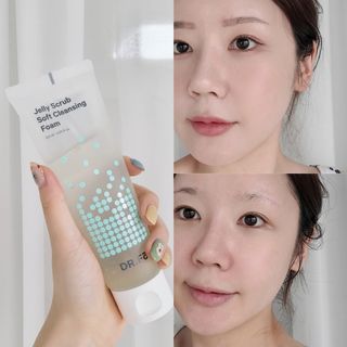닥터에프파이브 젤리스크럽 소프트 클렌징폼 120ml — 5점을 준 리뷰어가 2022년 6월 올린 사용 사진