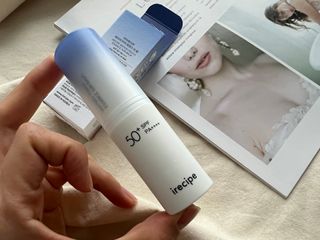아이레시피 워터리터치 에센스 선 밤 [SPF50+/PA++++] — 5점을 준 리뷰어가 2023년 7월 올린 사용 사진