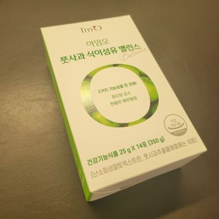 아임오 풋사과 식이섬유 밸런스 젤리 14포 — 5점을 준 리뷰어가 2021년 6월 올린 사용 사진